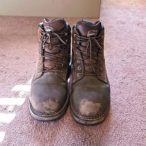 Mens steel toe boots